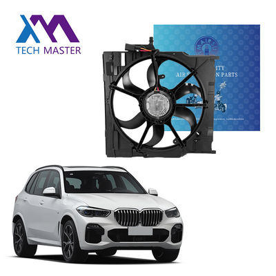 테크 마스터 12V 퓨즈 전기 라디에이터 자동차 냉각 팬 BMW X5 E70