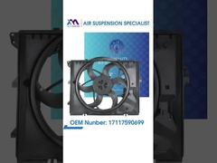 테크 마스터 TMAIRSUS BMW 3 시리즈 E90/E91 400W 17117590699용 자동 냉각 팬