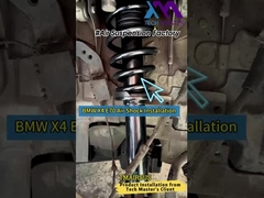 우리의 고객으로부터 피드백: BMW X4 E70 공기 충격 설치