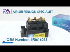 테크 마스터 TMAIRSUS AUDI A8 A6C6 A6C5 Bentley GT 플라이스퍼 4F0616013용 공기 서스펜션 밸브 블록